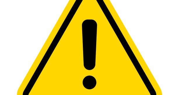 hazard sign